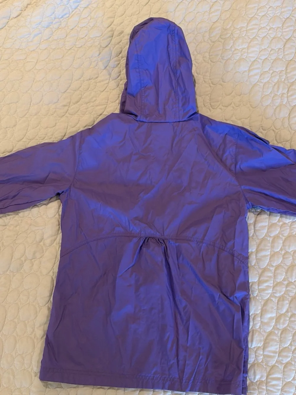 Columbia Lavender Hooded Raincoat